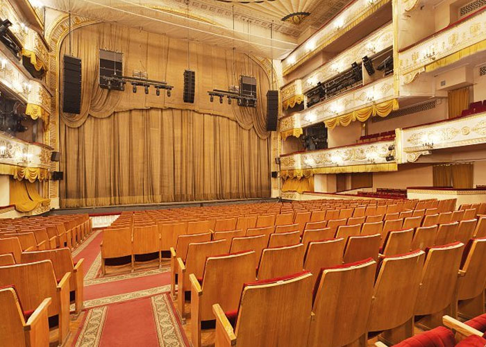 Театр оперетты. Схемы залов